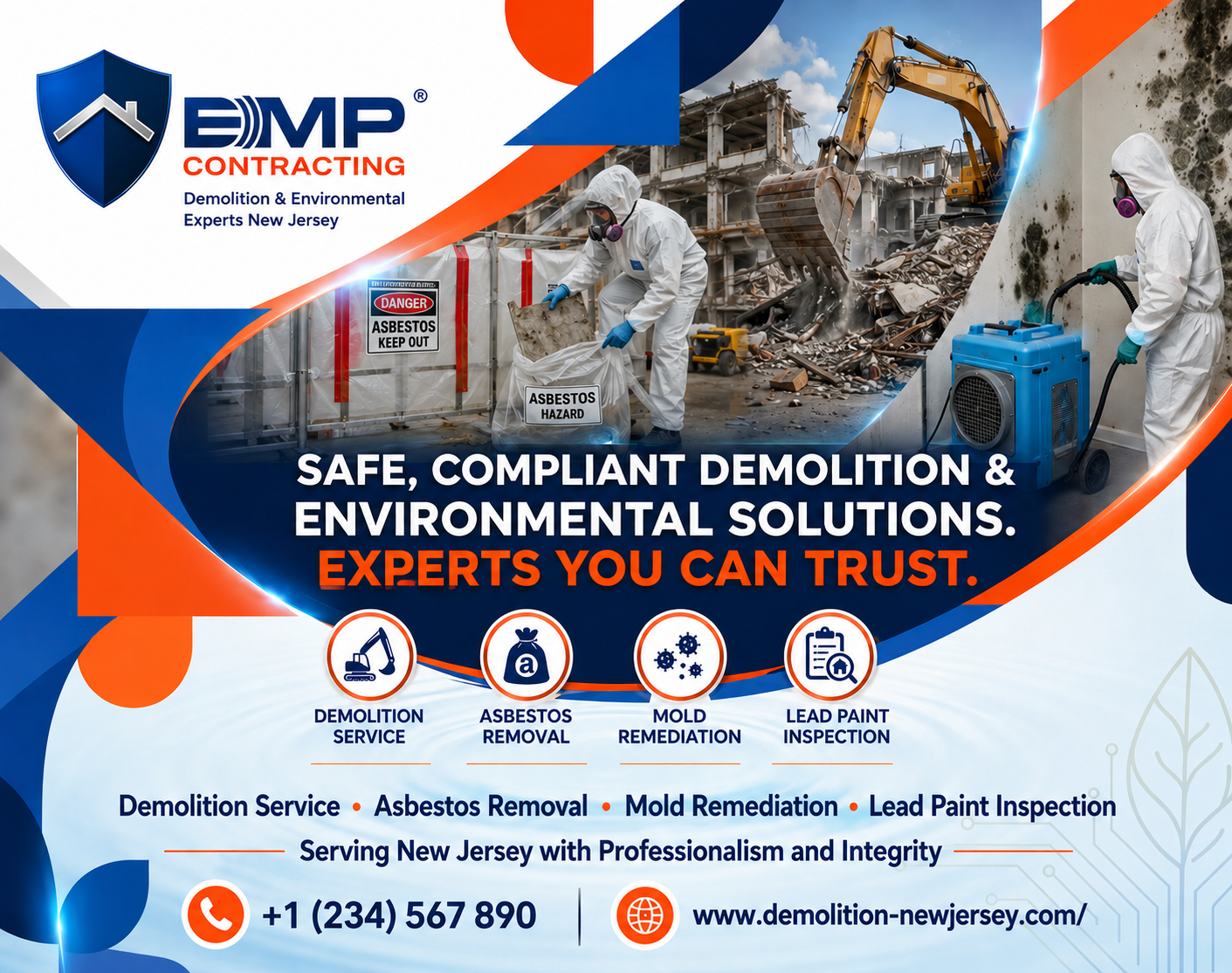 EMP Contracting, Demolition Contractors in New Jersey.