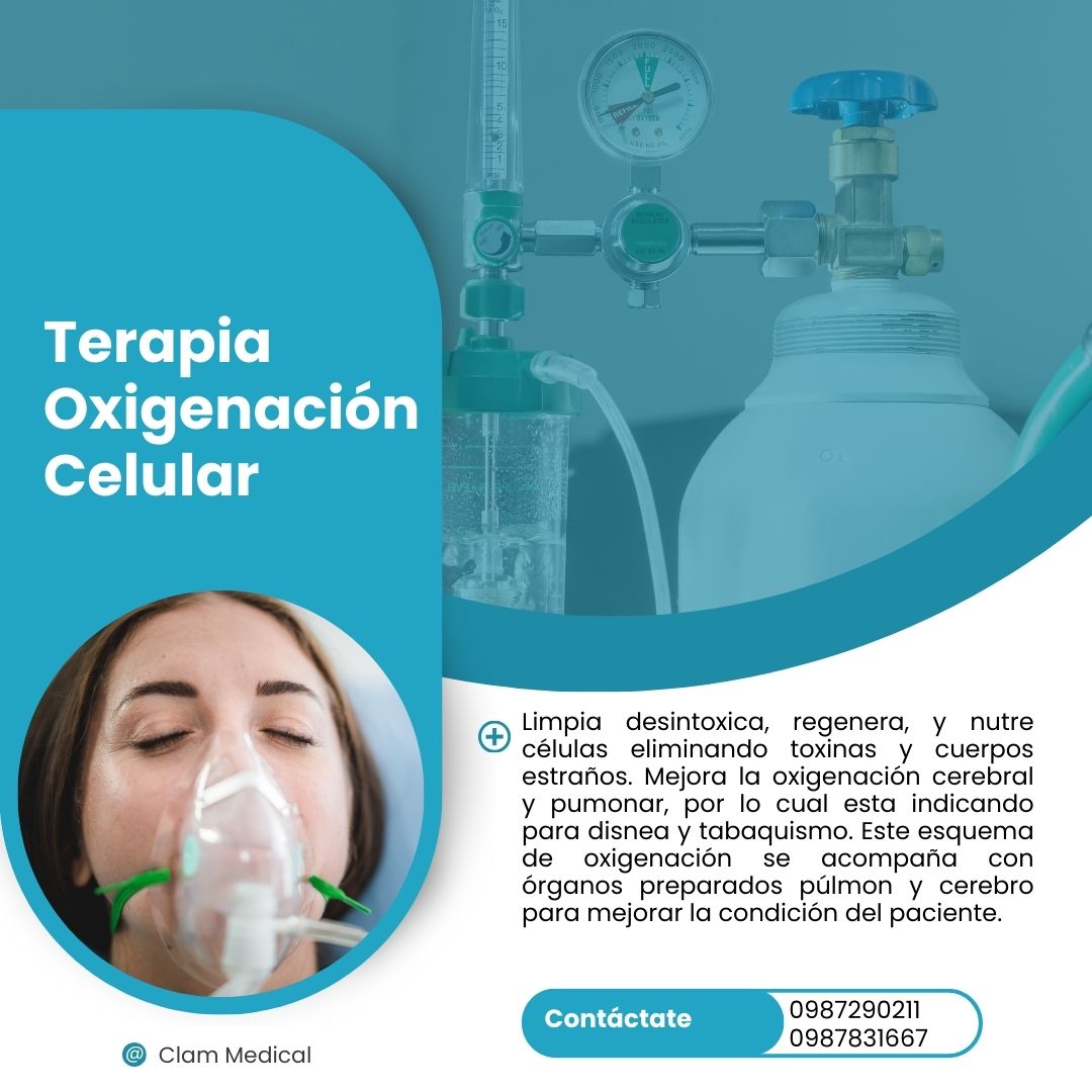 Terapia de oxigenación celular