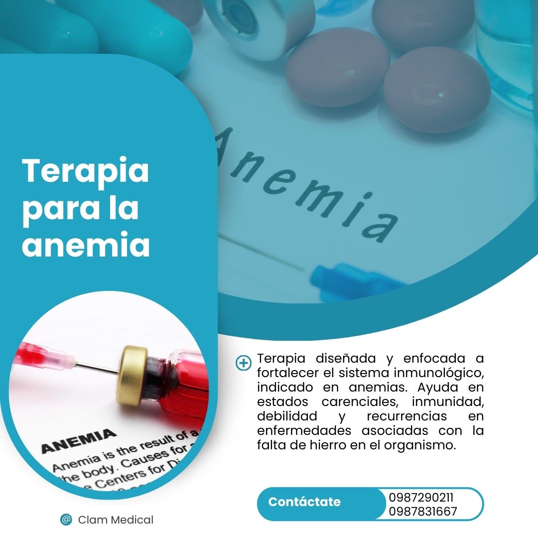 Terapia  para la anemia