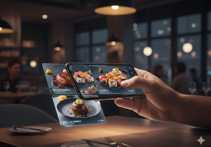 MENÚ DIGITALIZADO QR PARA RESTAURANTES: