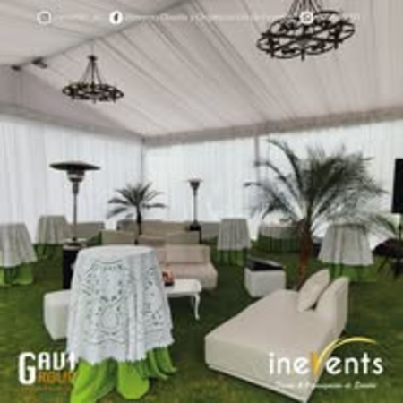 Decoración con telares Arquitectónicos para carpas