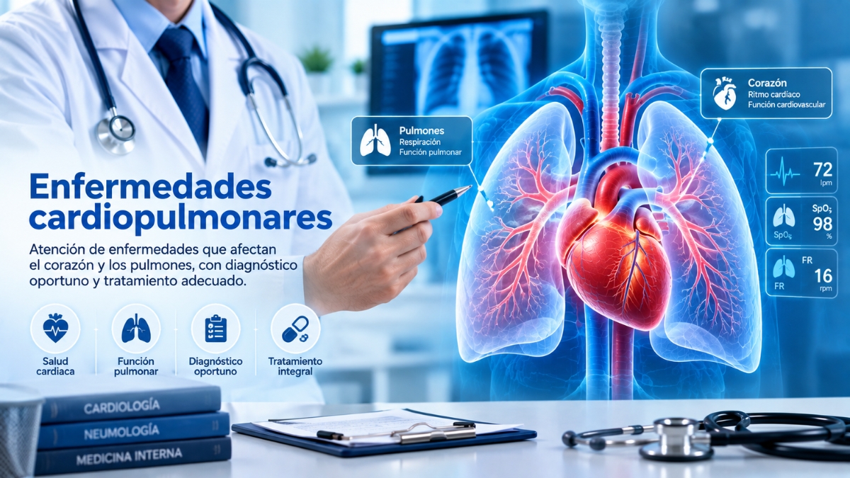 Enfermedades cardiopulmonares